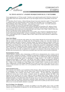 tenco 2005 / comunicato stampa n