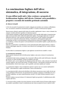 La concimazione fogliare_Alberto Grimelli