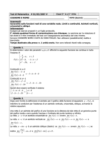 Test di Matematica N - Digilander