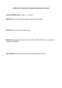 Documento Template