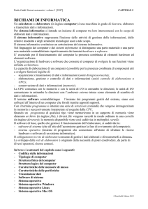 Richiami di informatica - Zanichelli online per la scuola