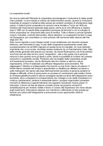 Le cooperative sociali