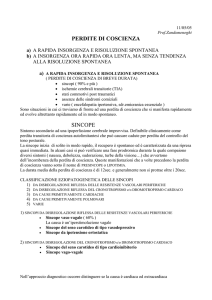 Strumenti per la diagnosi di sincope - Digilander