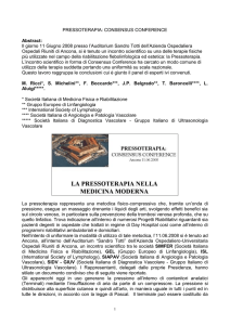 la pressoterapia in riabilitazione