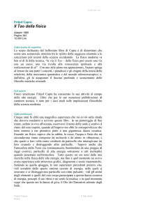Fritjof Capra Il Tao della fisica