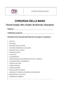 Possibili COMPLICANZE per l`intervento di ARTROPROTESI