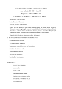 LICEO SCIENTIFICO STATALE “N.COPERNICO” – PAVIA Anno