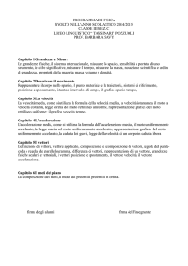 Programmi Prof.ssa Savy III c Linguistico