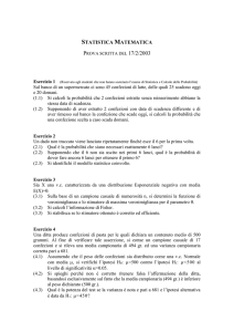 Statistica Matematica