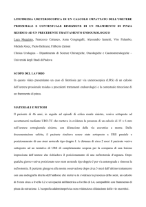 Presentiamo i casi di 3 pazienti sottoposti a canalizzazione