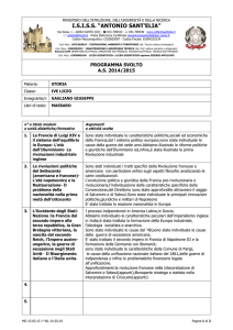classe 3^l - ISISS Antonio SANT`ELIA