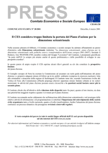 Comunicato stampa CP_CES28-2001_CP_IT