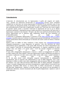 Interventi chirurgici - Università degli Studi di Roma "Tor Vergata"