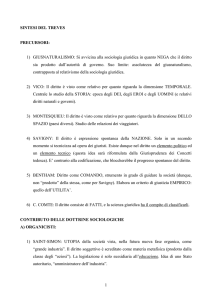 SINTESI DEL TREVES