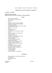 Liceo scientifico- classico “B: Cavalieri”
