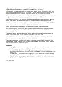 Segnalazioni di reazioni avverse al collirio a base di tropicamide e