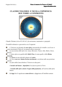 Cosa si muove la Terra o il Sole?