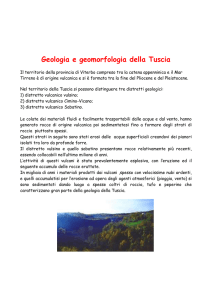 Geologia e geomorfologia della Tuscia