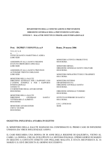 31-06 - Ministero della Salute