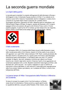 La seconda guerra mondiale - Digilander