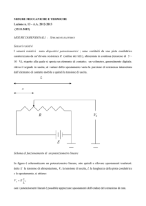 MISURE MECCANICHE E TERMICHE