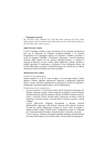 Matematica generale