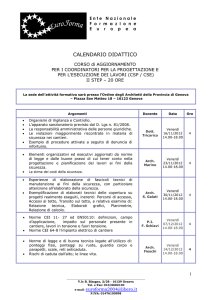 calendario didattico