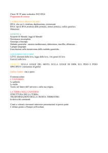 Scienze - IC Castellarano
