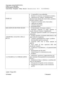 Programma matematica 3 J a.s. 13-14