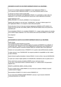 Richiesta assistenza tecnica