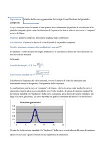 studio della curva gaussiana dei tempi di - Digilander
