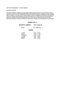 2118^chi pubbl - Comune di Limbiate