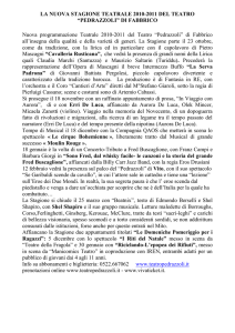 Comunicato Stampa - Reggio Iniziative Culturali