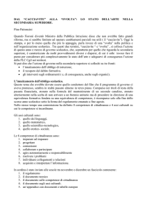 dal “cacciavite” alla “svolta” - Sindacatoscuola FLC CGIL Brescia