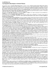 I protagonisti della disputa