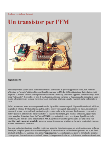 Ricevitore FM - Benvenuti nel sito di Domenico Pannullo