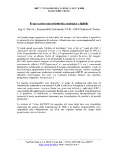 Progettazione microelettronica analogica e digitale