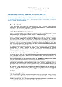 Distensione e confronto