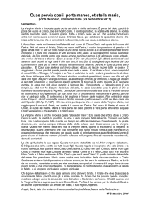 Quae pervia coeli porta manes, et stella maris