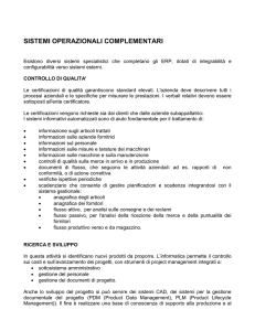 SISTEMI OPERAZIONALI COMPLEMENTARI Esistono diversi