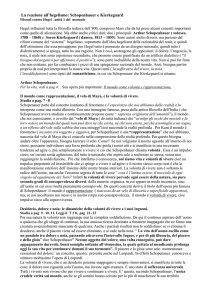 La reazione all`heghelismo