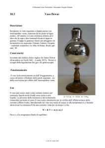 Vaso Dewar - Liceo Serpieri