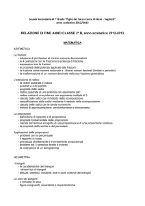 Scuola Secondaria di I° Grado “Figlie del Sacro Cuore di Gesù