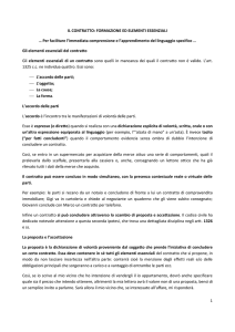 contratto semplificato