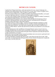 Camillo Paolo Filippo Giulio Benso, nobile dei marchesi