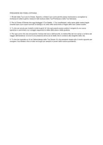 Preghiere dei fedeli – Epifania
