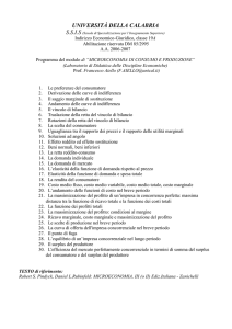 università della calabria
