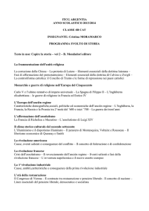 STORIA PROGRAMMA 4B CAT