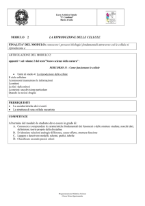 appunti + sul volume 2 del testo”Nuovo scienze della natura”