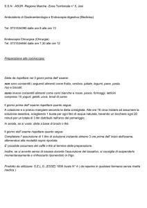 Preparazione alla colonscopia